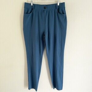 Super Stretch Casual Pants Womens Plus Size XXL Pockets Skinny Leg Green